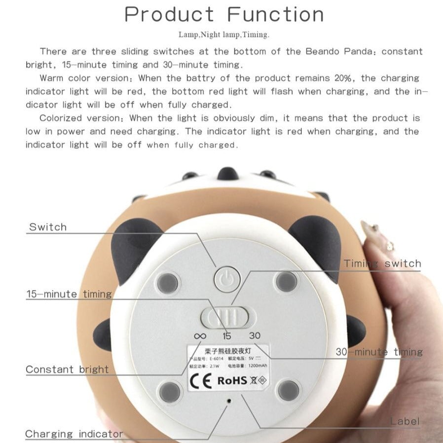 Forest Friends LED Night Light Collection-Kawaii Dream