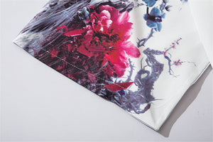 Fox Cranes Dragon Japanese Women Kimono Robe Cardigan-Kawaii Dream