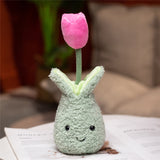 Friendly Cuddly Tulip 22cm Flower Pot Plushie Collection-Kawaii Dream