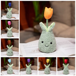 Friendly Cuddly Tulip 22cm Flower Pot Plushie Collection-Kawaii Dream