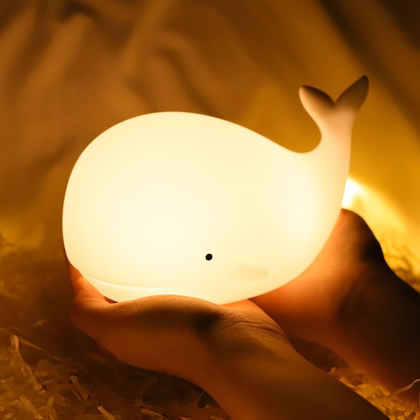 Friendly Kawaii Whale LED Night Light-Kawaii Dream