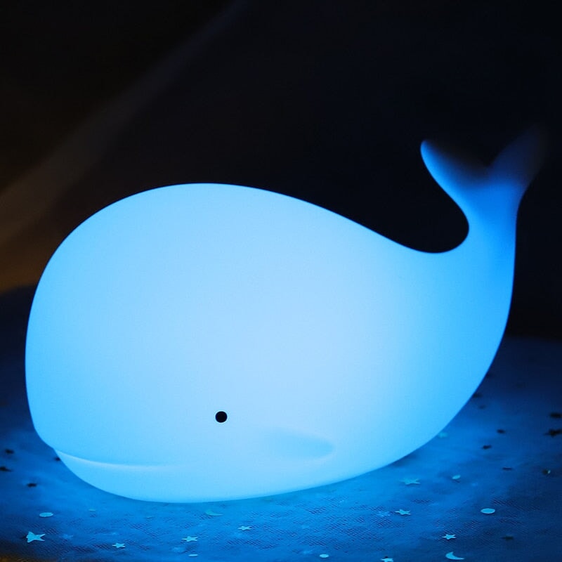 Friendly Kawaii Whale LED Night Light-Kawaii Dream