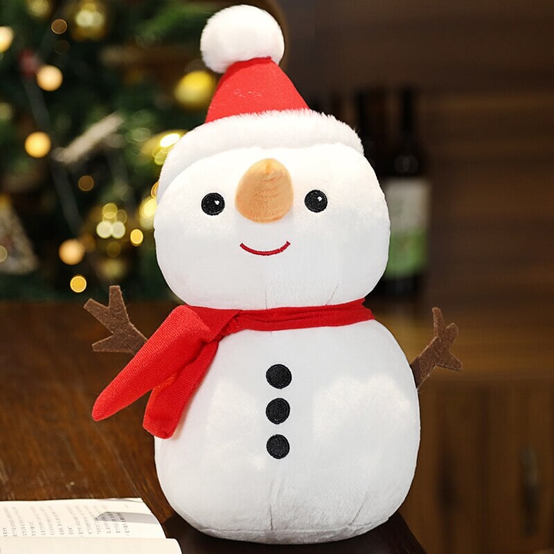 Friendly Santa Reindeer Snowman Plushies-Kawaii Dream