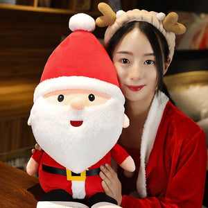 Friendly Santa Reindeer Snowman Plushies-Kawaii Dream