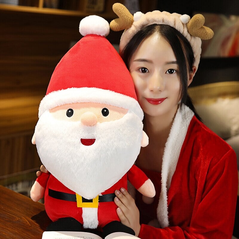 Friendly Santa Reindeer Snowman Plushies-Kawaii Dream