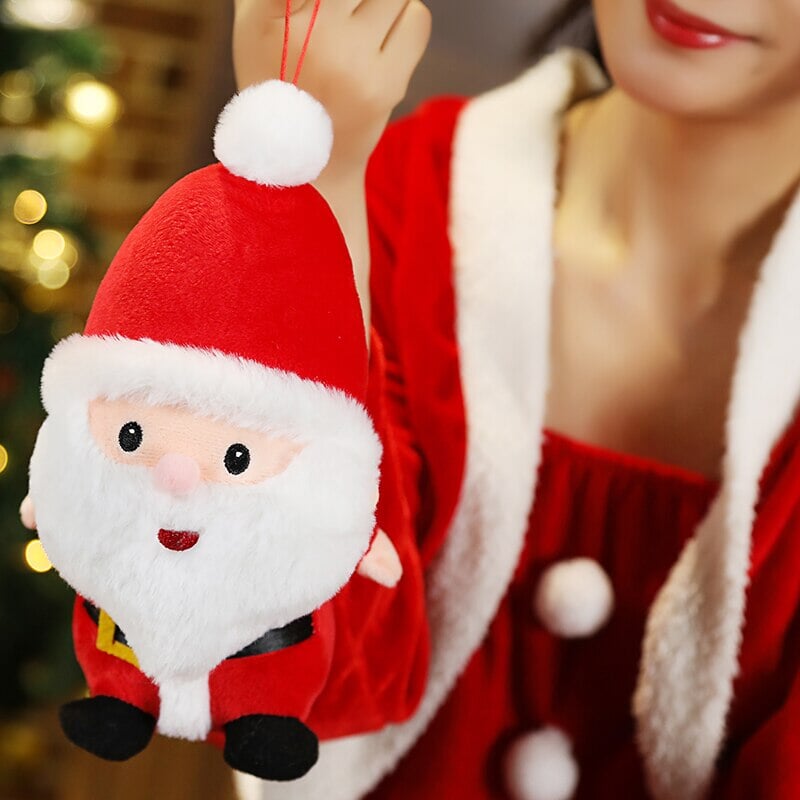 Friendly Santa Reindeer Snowman Plushies-Kawaii Dream