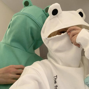 Frog Hood Hoodie *EXCLUSIVE*-Kawaii Dream