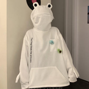 Frog Hood Hoodie *EXCLUSIVE*-Kawaii Dream