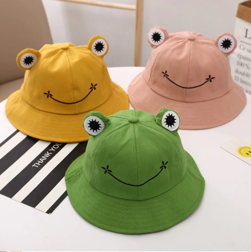 Fun Frog Bucket Hat-Kawaii Dream