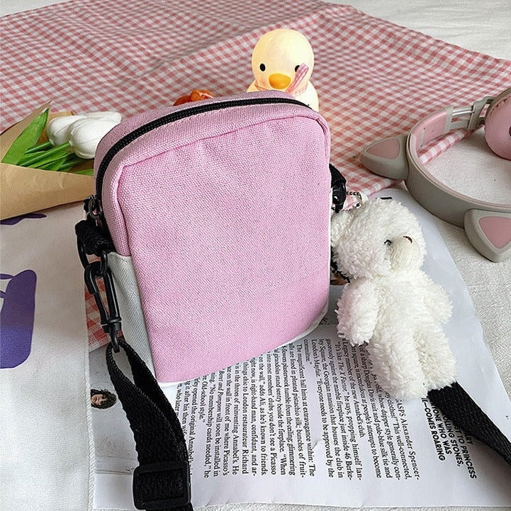 Funny Bunny Canvas Side Bag-Kawaii Dream