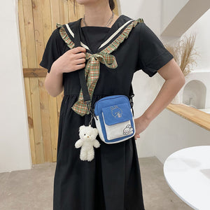 Funny Bunny Canvas Side Bag-Kawaii Dream