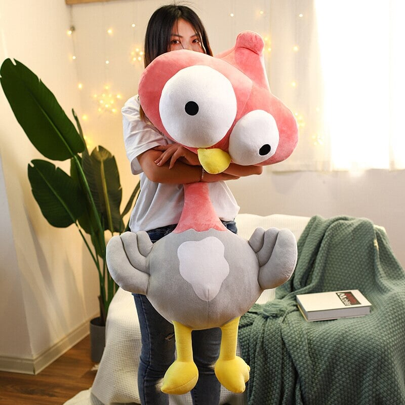 Funny Shocked Giant Ostrich Plushies-Kawaii Dream