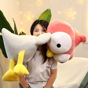 Funny Shocked Giant Ostrich Plushies-Kawaii Dream