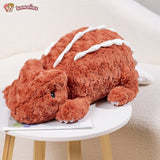 Fuzzy Cute Pink Red Lizard Plushies-Kawaii Dream