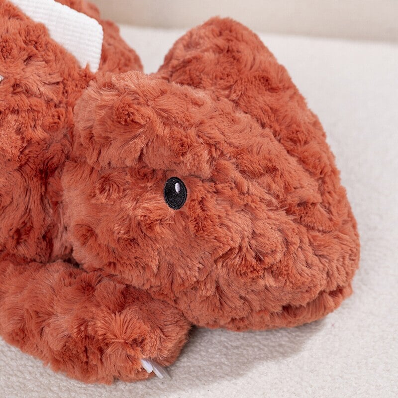 Fuzzy Cute Pink Red Lizard Plushies-Kawaii Dream