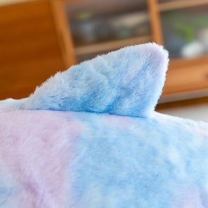 Fuzzy Rainbow Shark Plushie-Kawaii Dream
