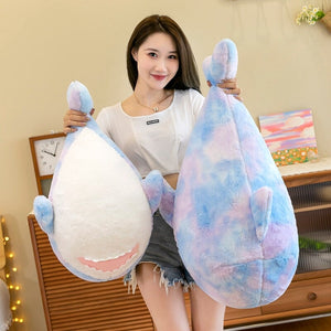 Fuzzy Rainbow Shark Plushie-Kawaii Dream