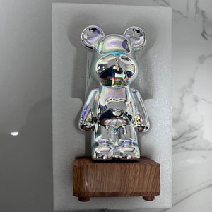 Galaxy Fireworks Standing Bear Night Light-Kawaii Dream