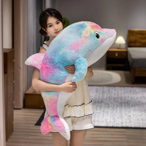 Galaxy Rainbow Dolphin Plushies-Kawaii Dream
