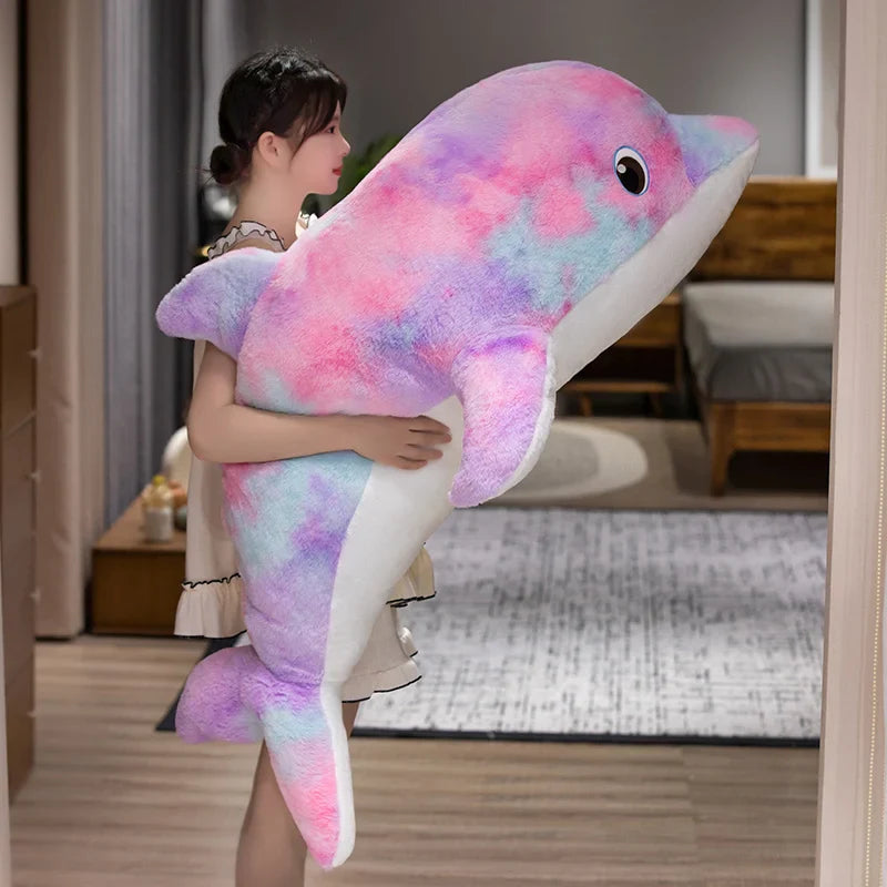 Galaxy Rainbow Dolphin Plushies-Kawaii Dream