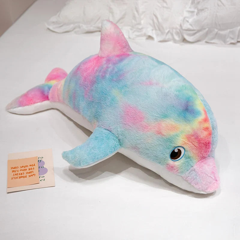 Galaxy Rainbow Dolphin Plushies-Kawaii Dream