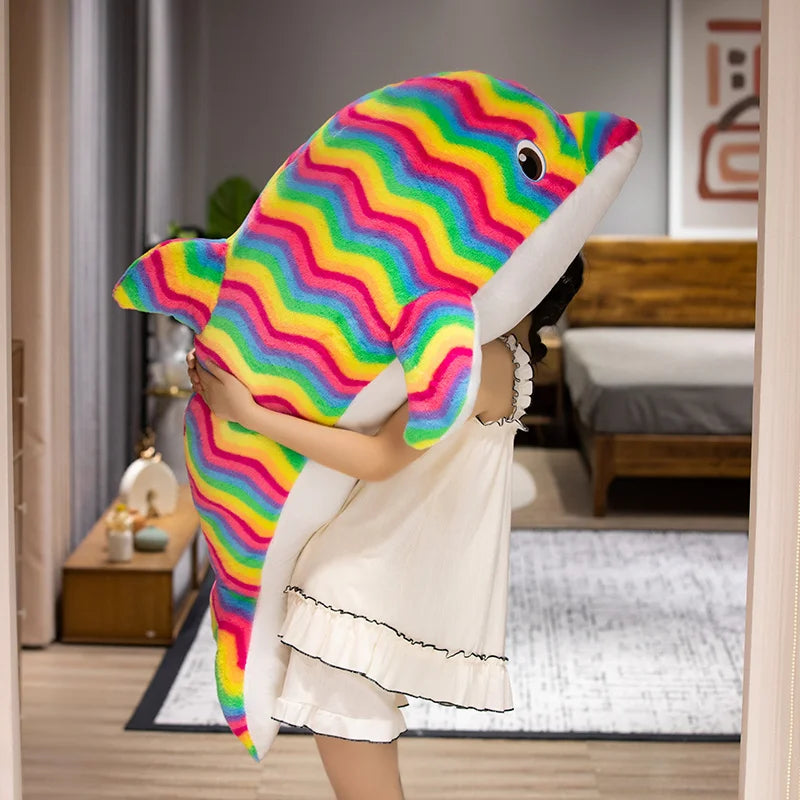 Galaxy Rainbow Dolphin Plushies-Kawaii Dream