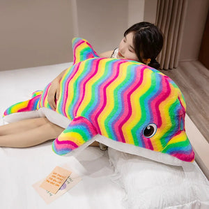 Galaxy Rainbow Dolphin Plushies-Kawaii Dream