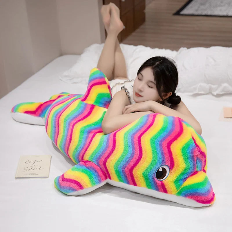 Galaxy Rainbow Dolphin Plushies-Kawaii Dream