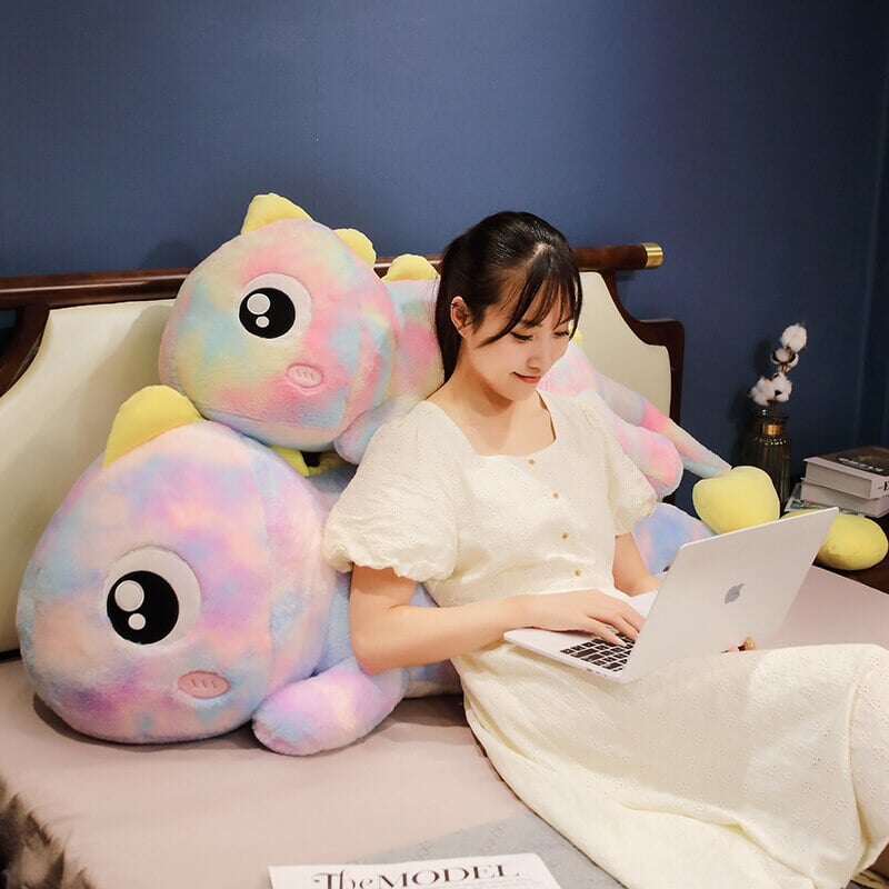 Galaxy Rainbow Pasco the Lizard Plushie-Kawaii Dream