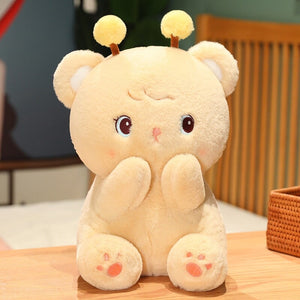 Gem the Bumble Bee Brown Bear Plushie-Kawaii Dream