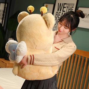 Gem the Bumble Bee Brown Bear Plushie-Kawaii Dream