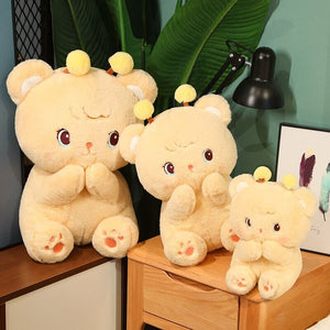 Gem the Bumble Bee Brown Bear Plushie-Kawaii Dream