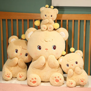 Gem the Bumble Bee Brown Bear Plushie-Kawaii Dream