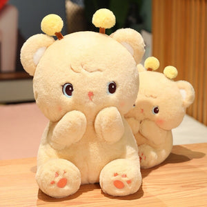 Gem the Bumble Bee Brown Bear Plushie-Kawaii Dream
