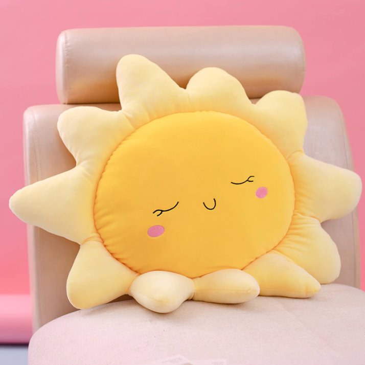 Gentle Sleeping Sun Pillow-Kawaii Dream