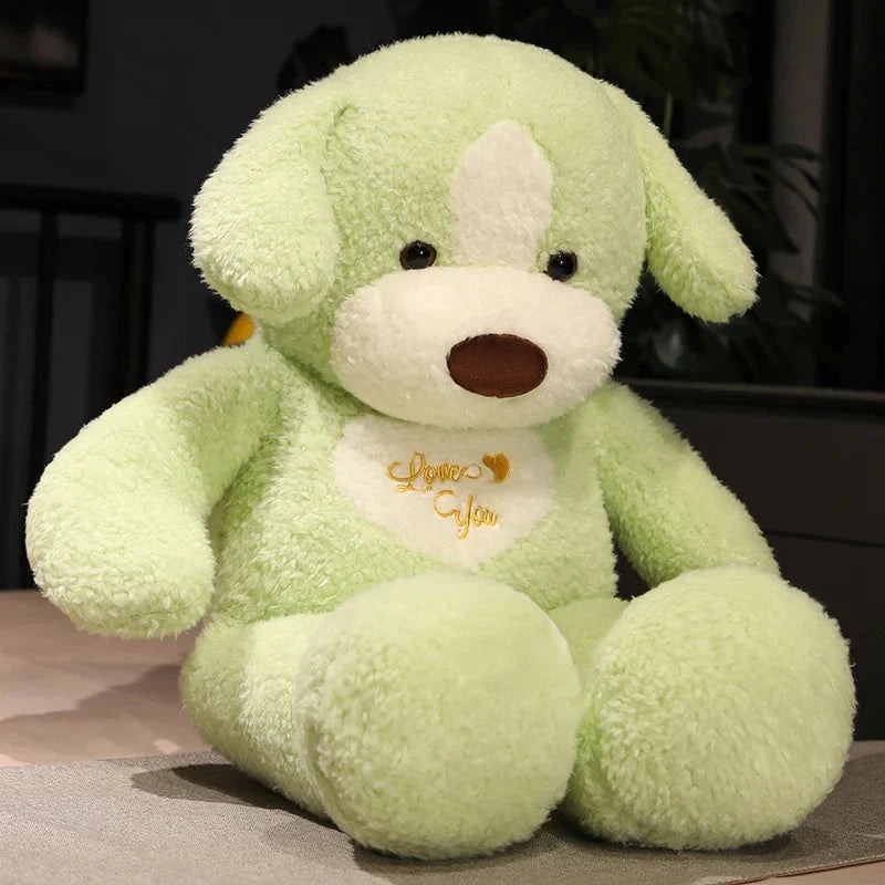 Giant 35in Fluffy Dog Teddy Bear Soft Toy-Kawaii Dream