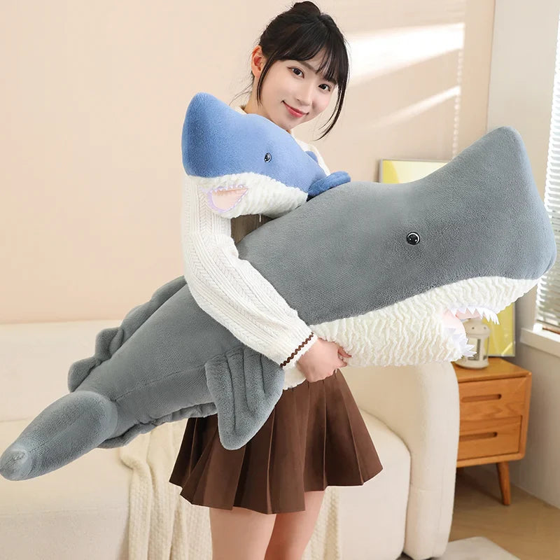 Giant Blue Gray Whale Plushies-Kawaii Dream