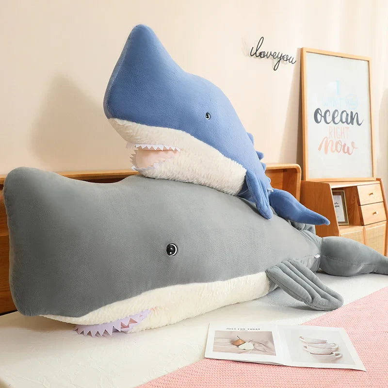 Giant Blue Gray Whale Plushies-Kawaii Dream