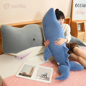 Giant Blue Gray Whale Plushies-Kawaii Dream