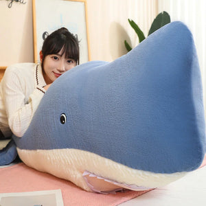 Giant Blue Gray Whale Plushies-Kawaii Dream