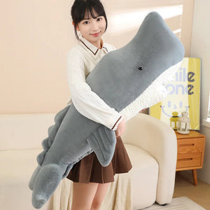 Giant Blue Gray Whale Plushies-Kawaii Dream