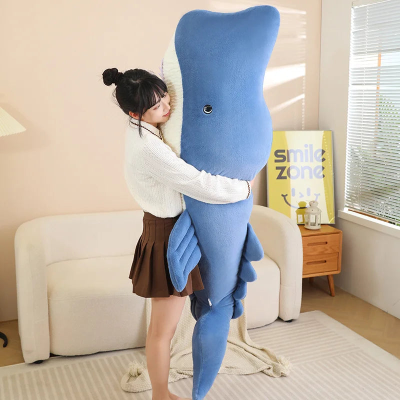 Giant Blue Gray Whale Plushies-Kawaii Dream