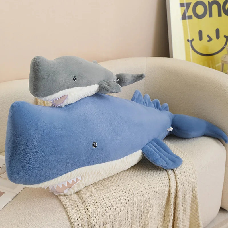 Giant Blue Gray Whale Plushies-Kawaii Dream