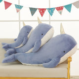 Giant Blue Pink Narwhal Plushies-Kawaii Dream