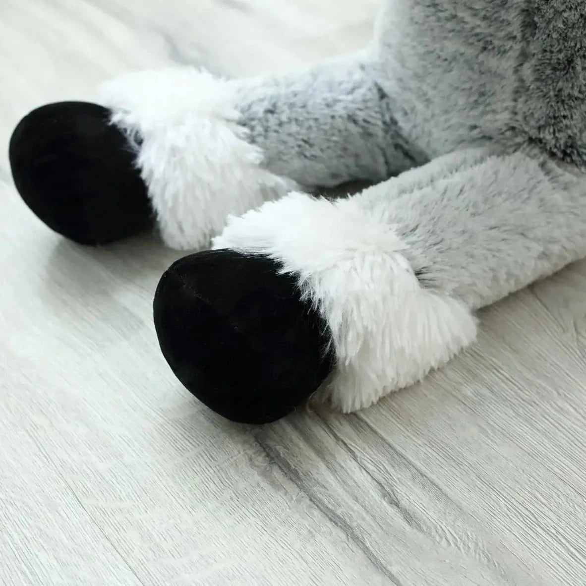 Giant Fluffy Brown Gray Horse Plushie-Kawaii Dream