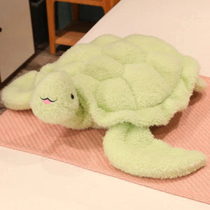 Giant Fluffy Cheerful Turtle Plushie-Kawaii Dream