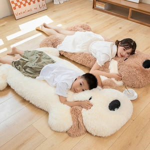 Giant Fluffy Pancake Dog Plushie-Kawaii Dream