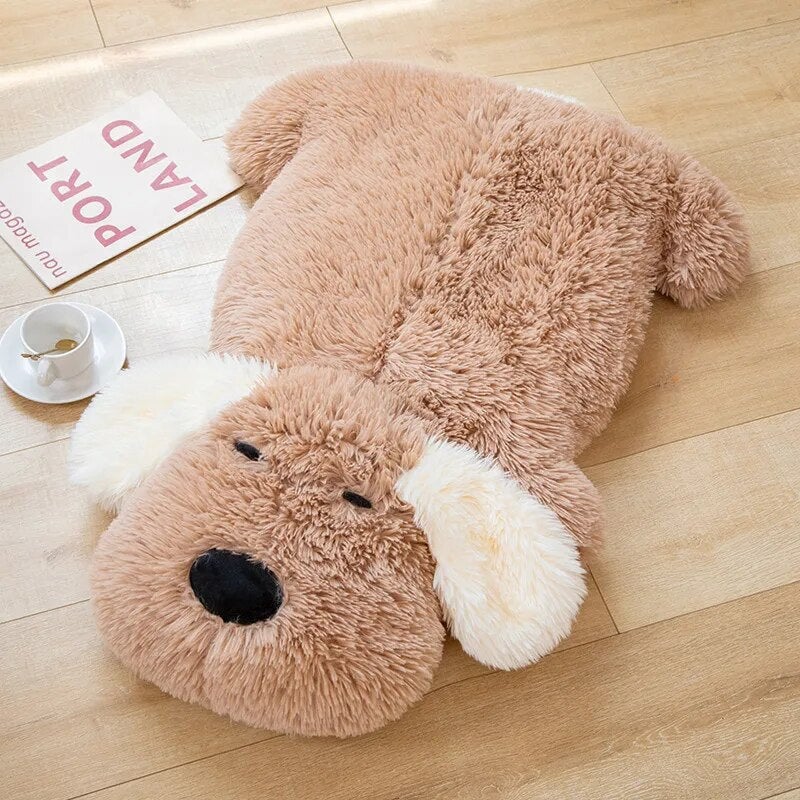 Giant Fluffy Pancake Dog Plushie-Kawaii Dream