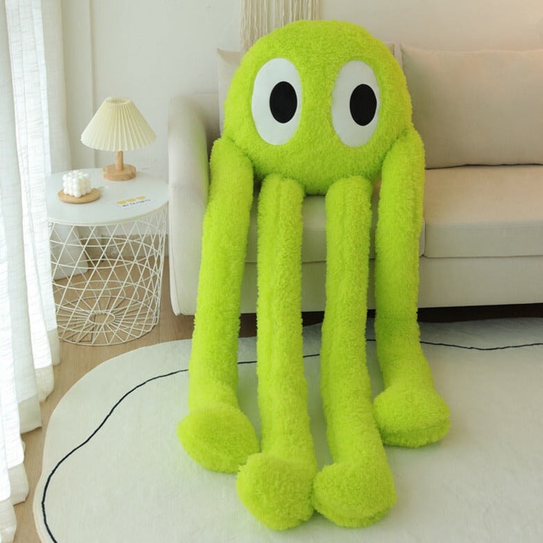 Giant Fuzzy 4-Legged Octopus Plushie-Kawaii Dream