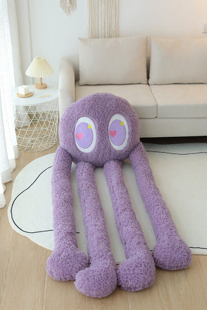 Giant Fuzzy 4-Legged Octopus Plushie-Kawaii Dream
